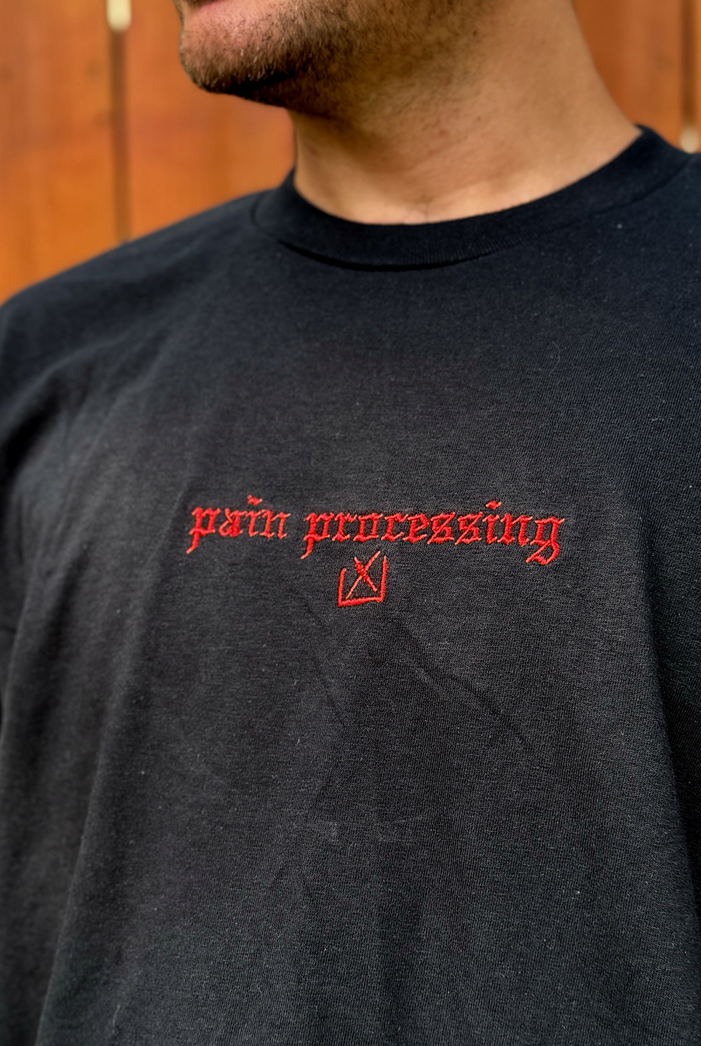 Embroidered Syringe Tee
