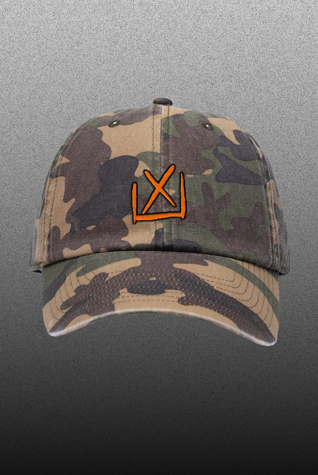 Pain Processing Camo Dad Cap