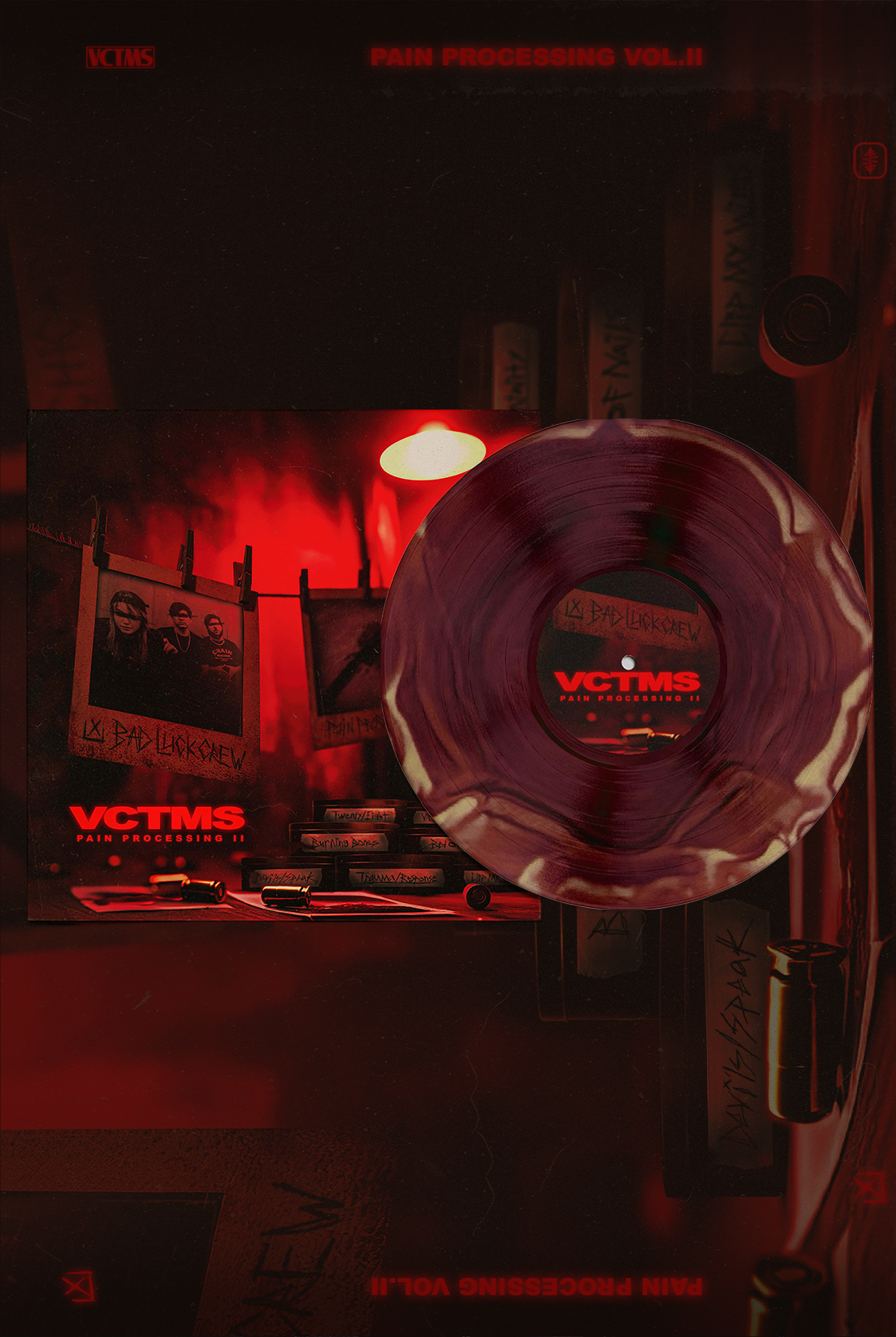 Pain Processing 2 - Blood Ripper Variant Vinyl