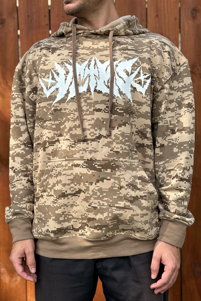 Desert Camo Logo Hoodie - LAST ONE