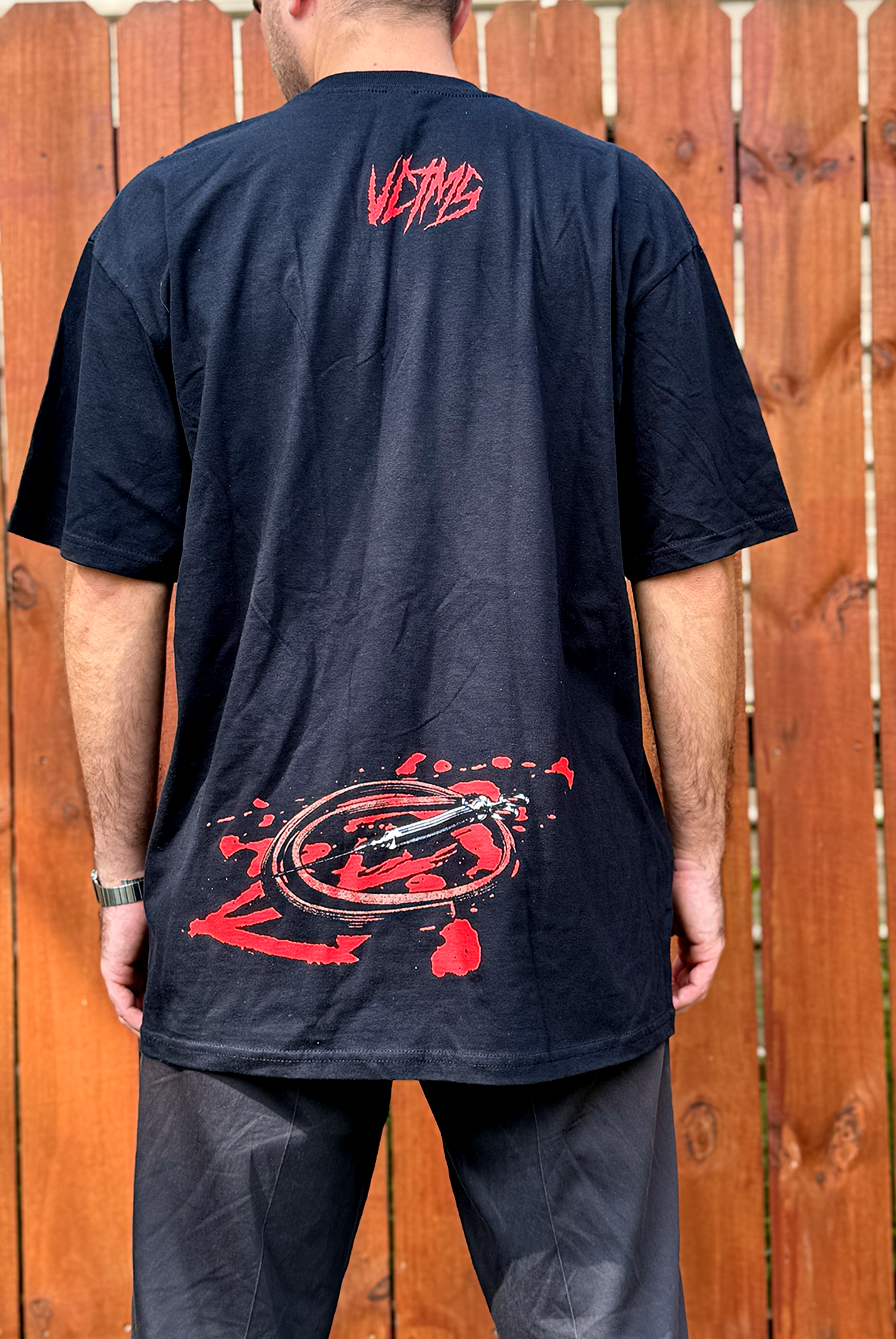 Embroidered Syringe Tee