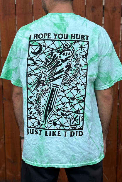 Green Crystal Dye Tee