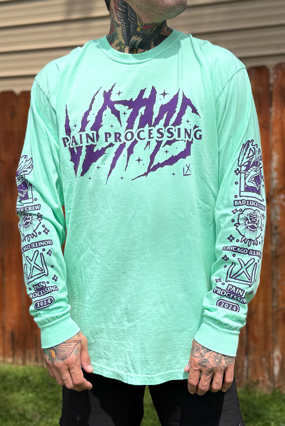 Pain Processing Longsleeve (Teal)